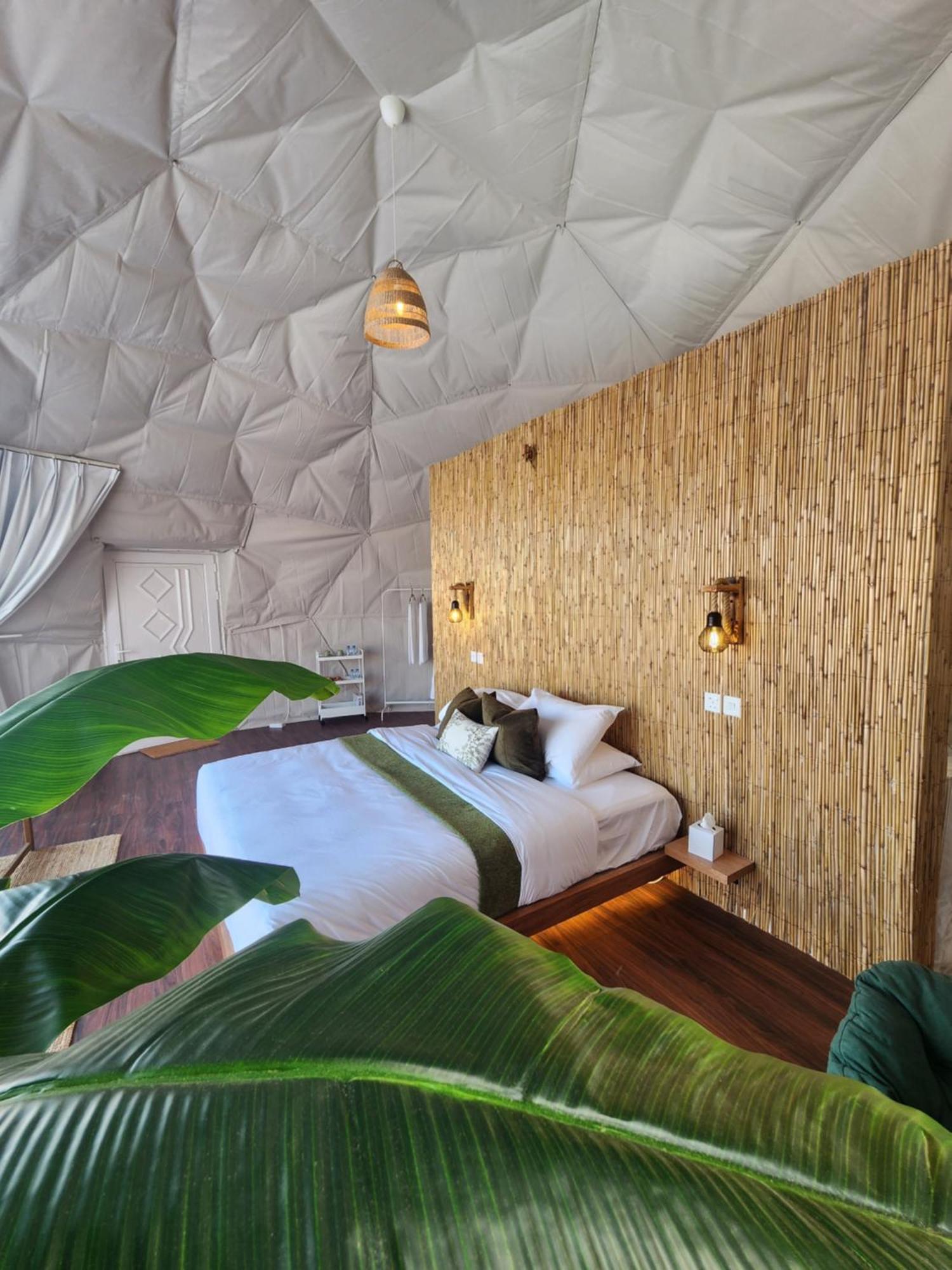 Bubbles Domes Private Cmp Hotell Al Wāşil Rum bild